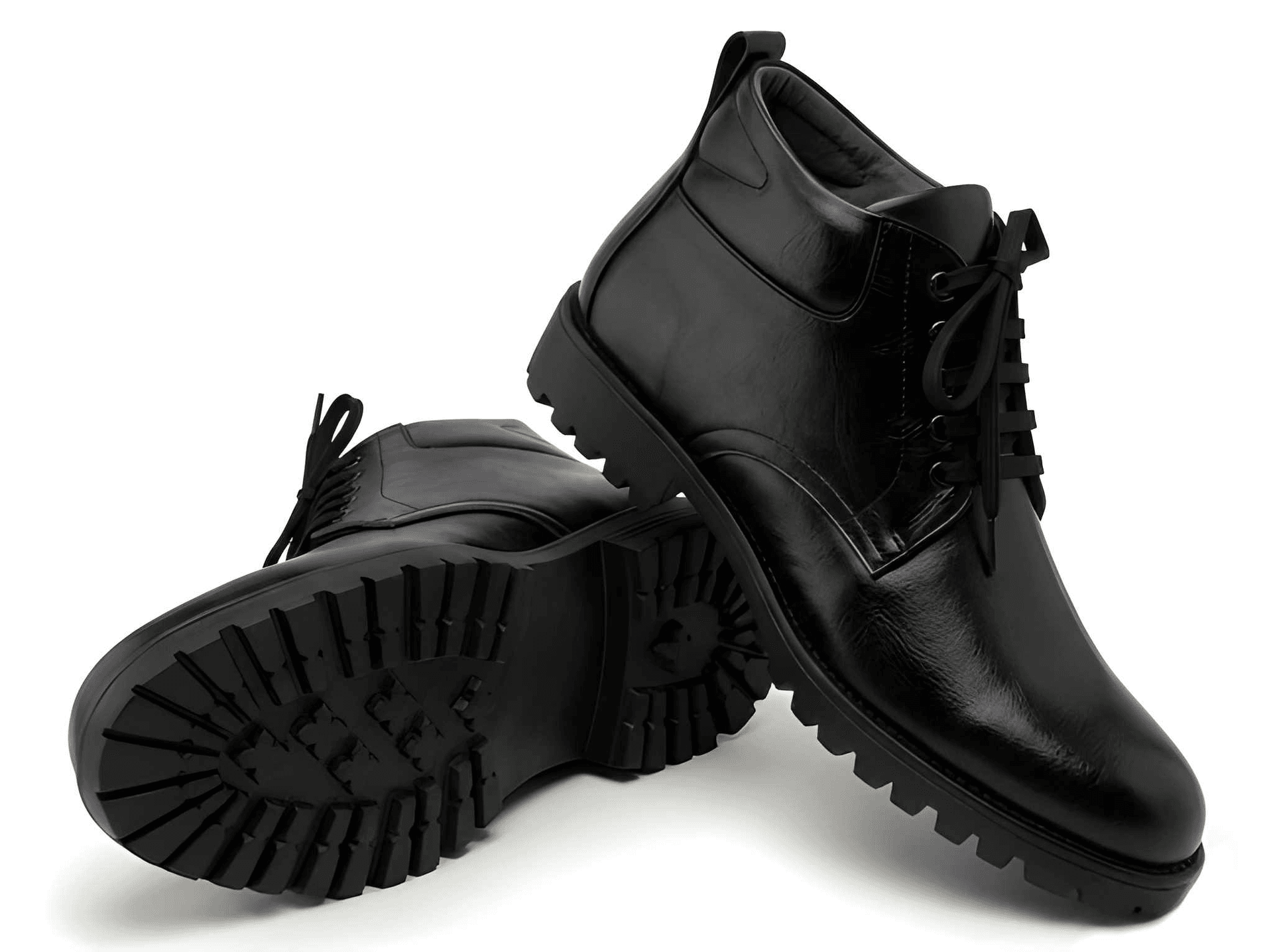 Latest Luxury Goat Leather Men Safety Boots  alternate view
