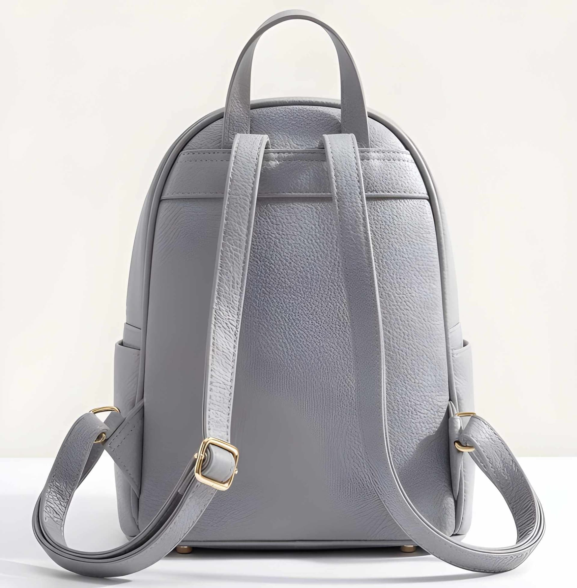 WUGO Women’s Stylish Grey Fashion Backpack