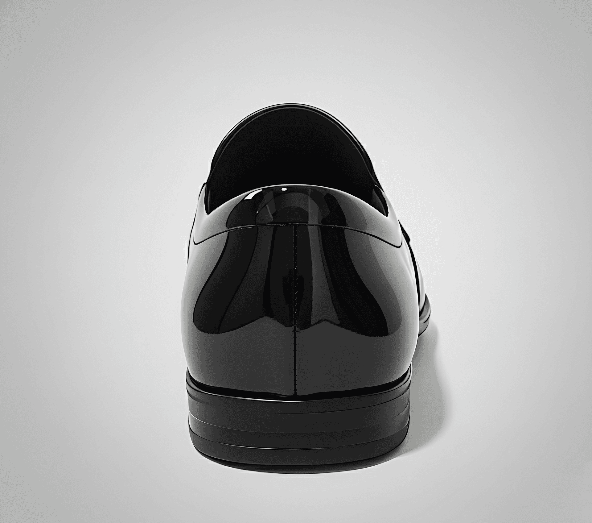 WUGO Men’s Stylish Black Slip-On Formal Shoes