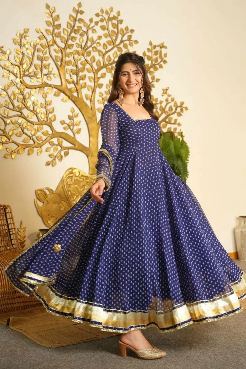 Premium Faux Georgette Suit Set