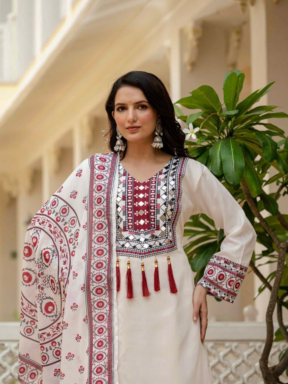 Premium Maslin Silk Suit Set