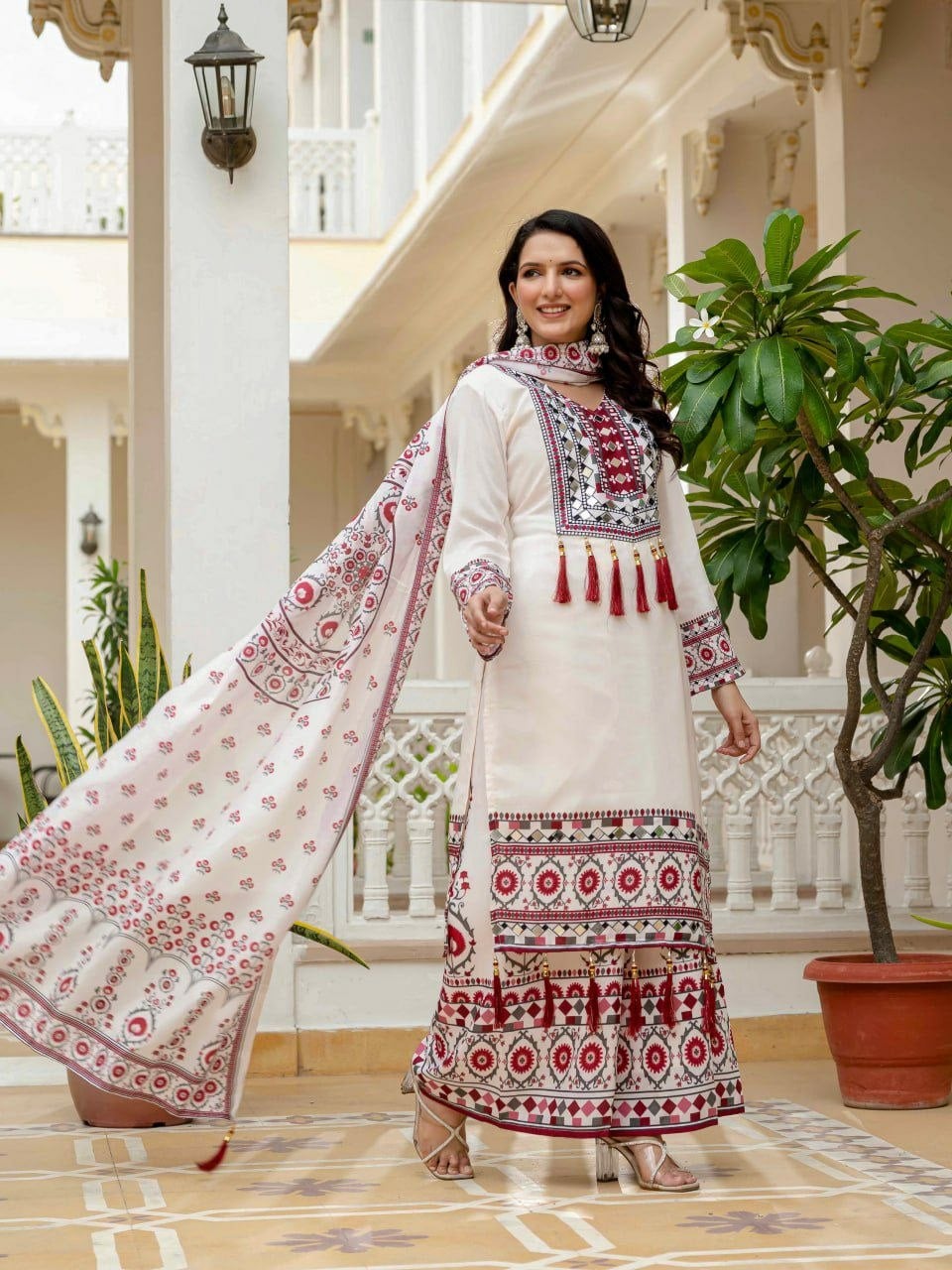 Premium Maslin Silk Suit Set