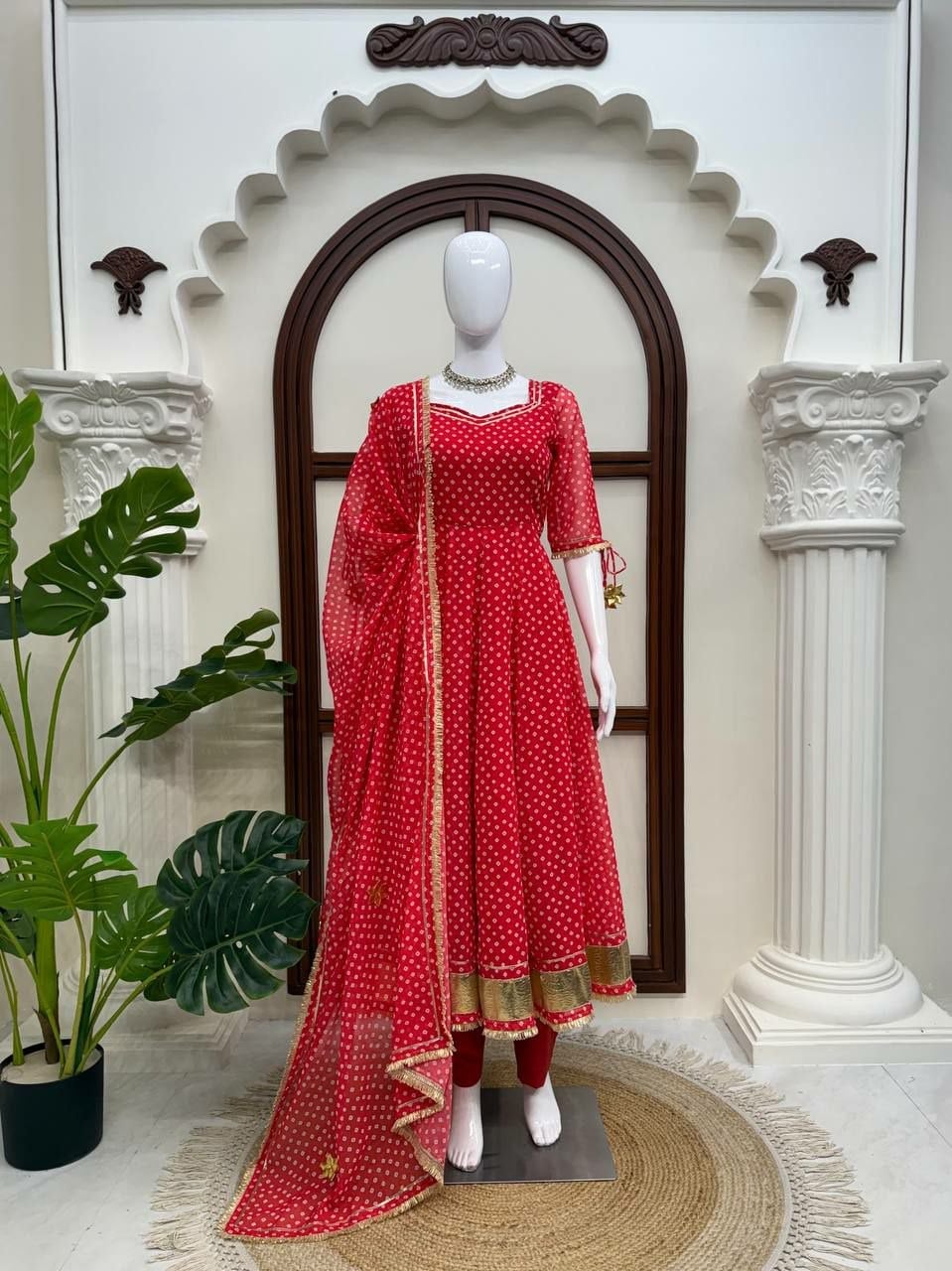 Premium Faux Georgette Suit Set