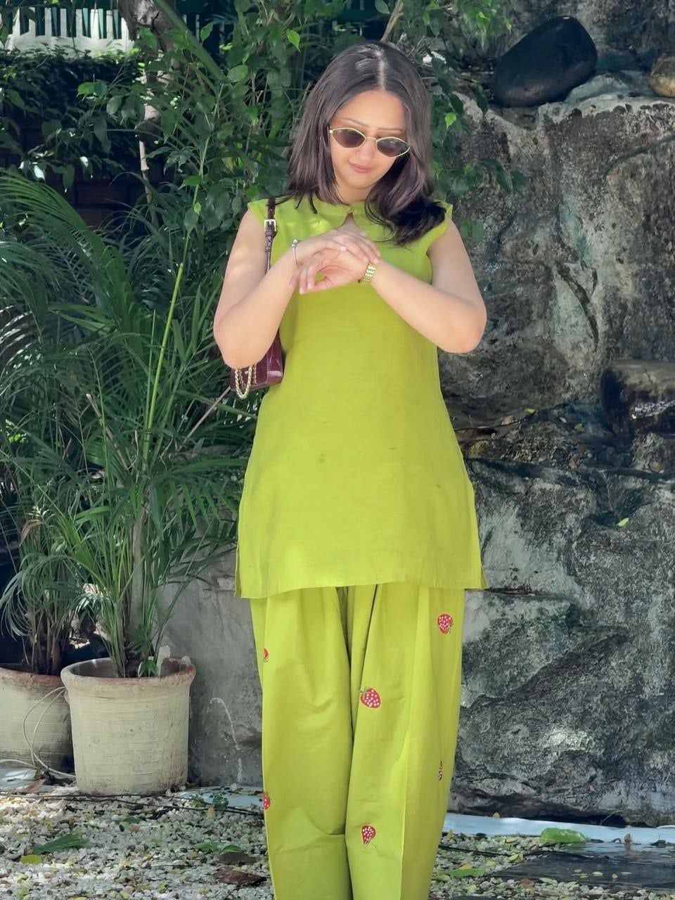 Premium Mal Chanderi Cotton Suit Set