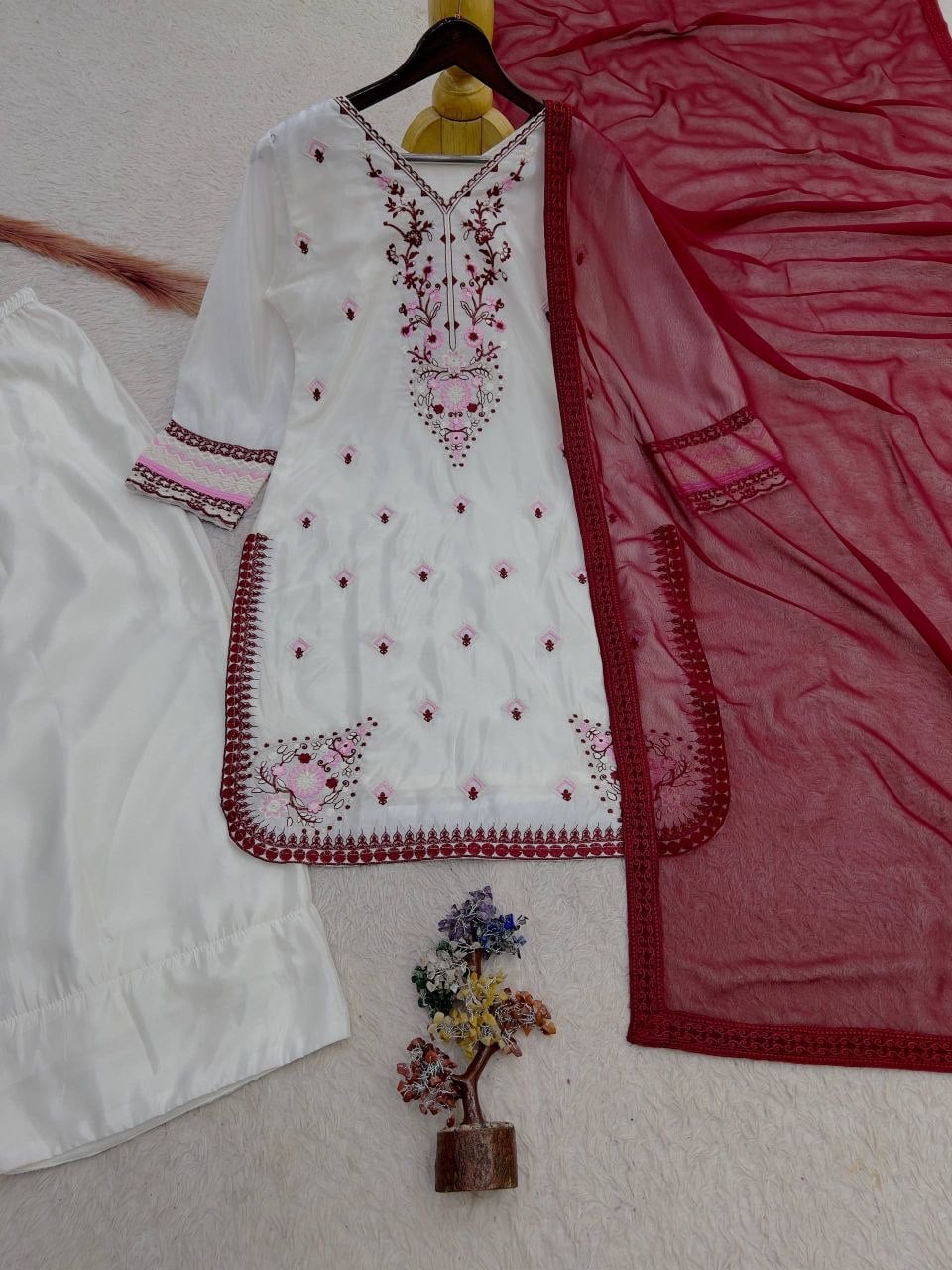 Premium HO Silk Suit Set