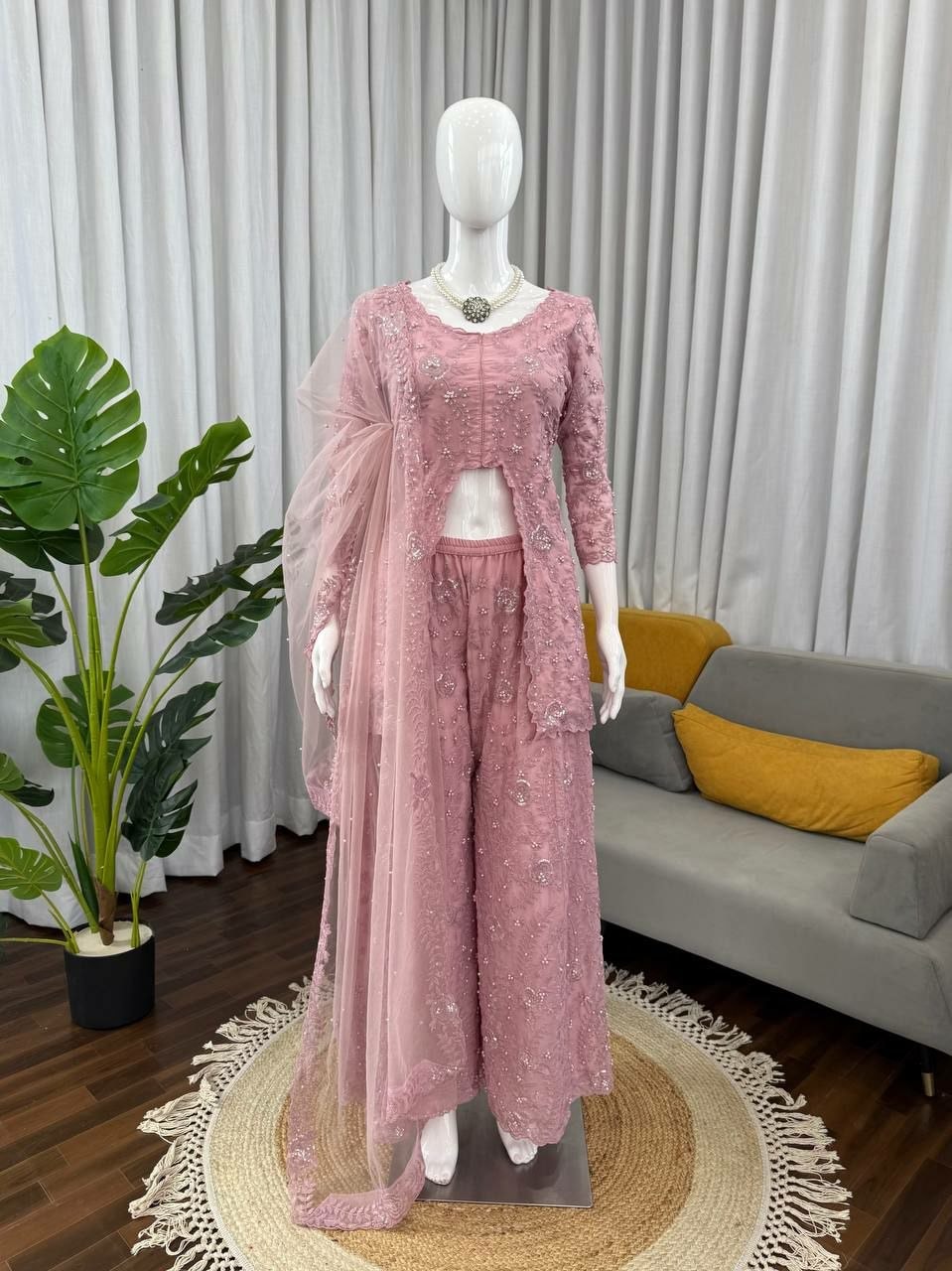 Premium Faux Georgette Suit Set - view 5