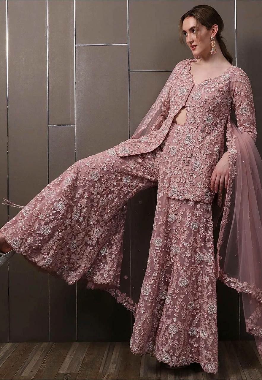 Premium Faux Georgette Suit Set - view 3