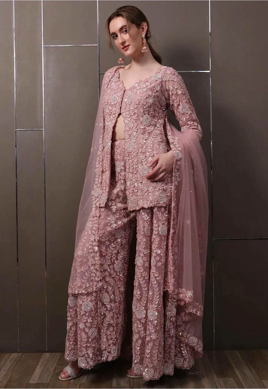 Premium Faux Georgette Suit Set - view 4