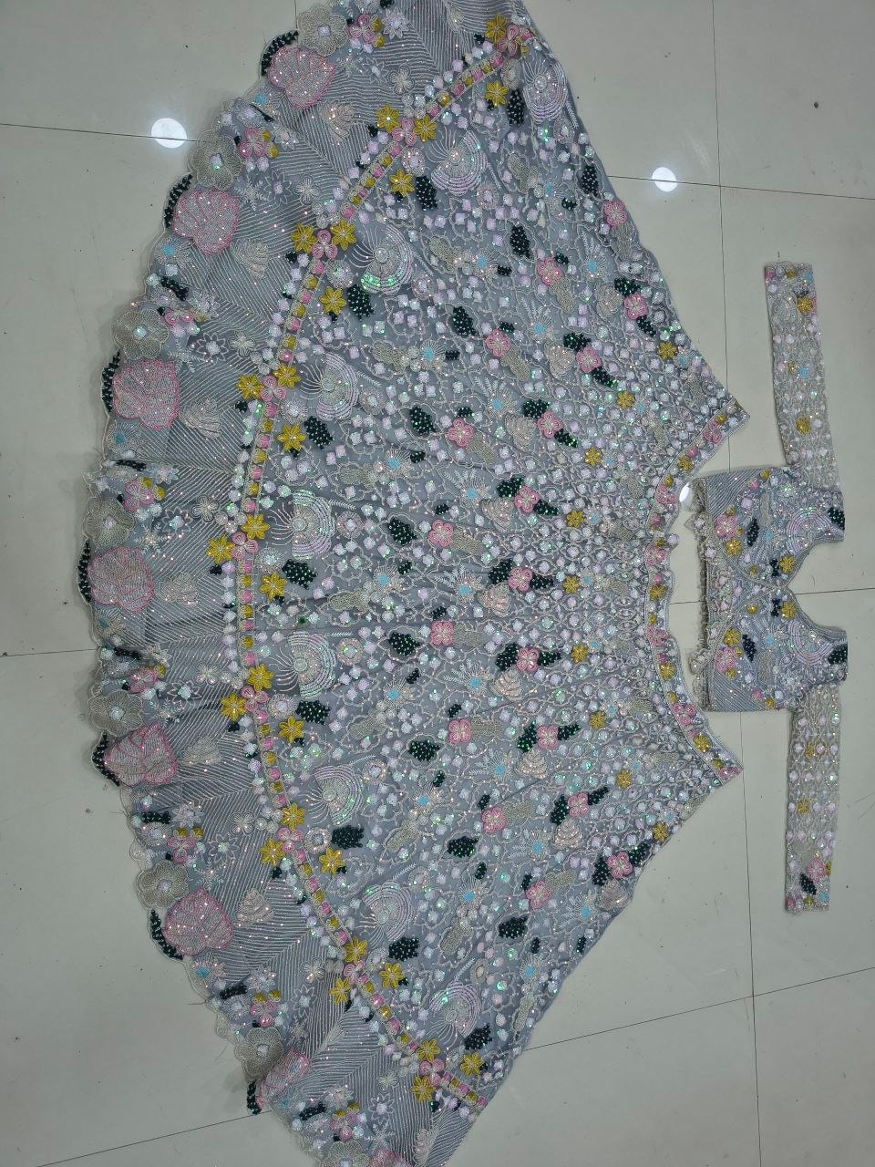 Premium Butterfly Soft Net Lahenga Choli Set - view 5