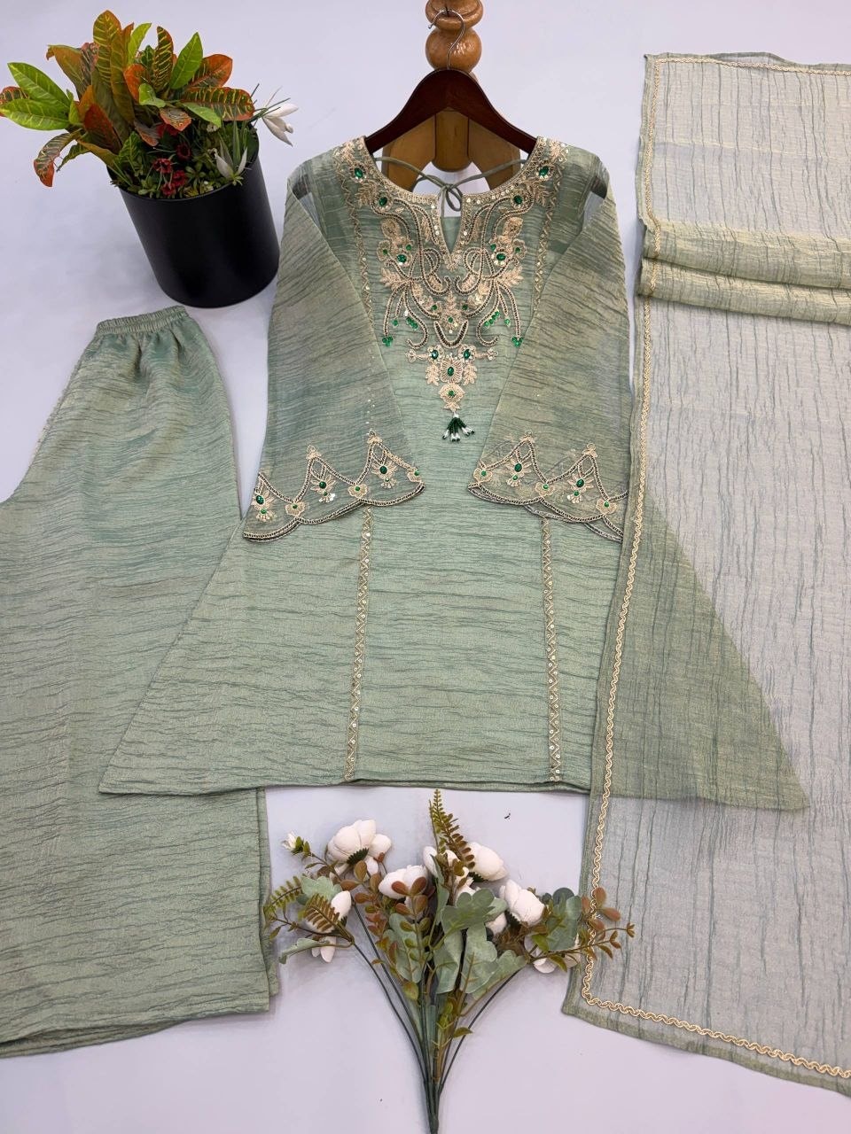 Salsa Silk suit set - view 5