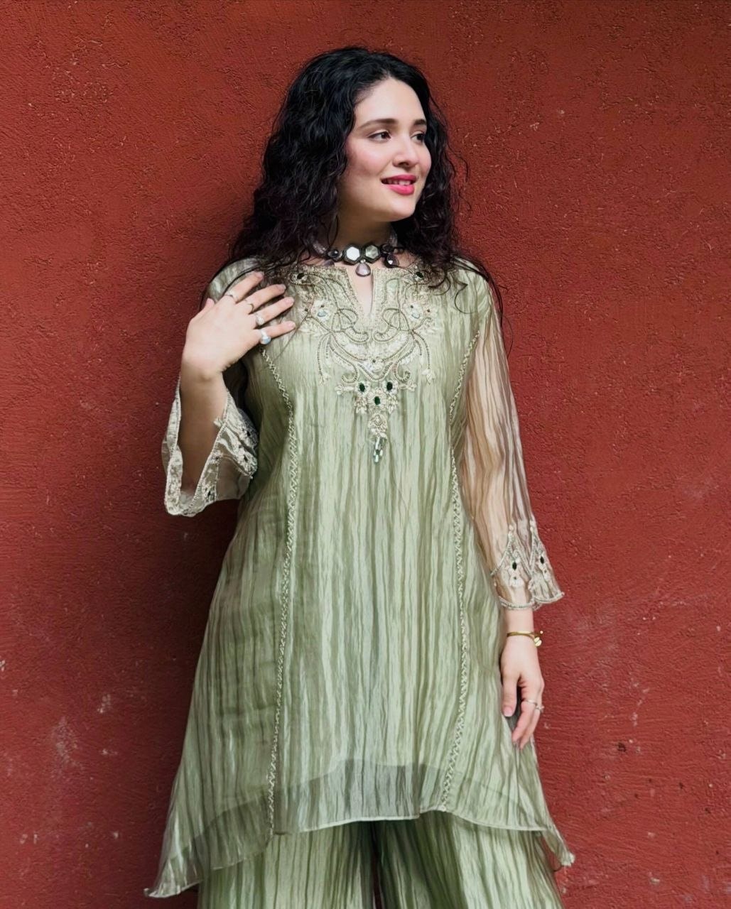 Salsa Silk suit set - view 2