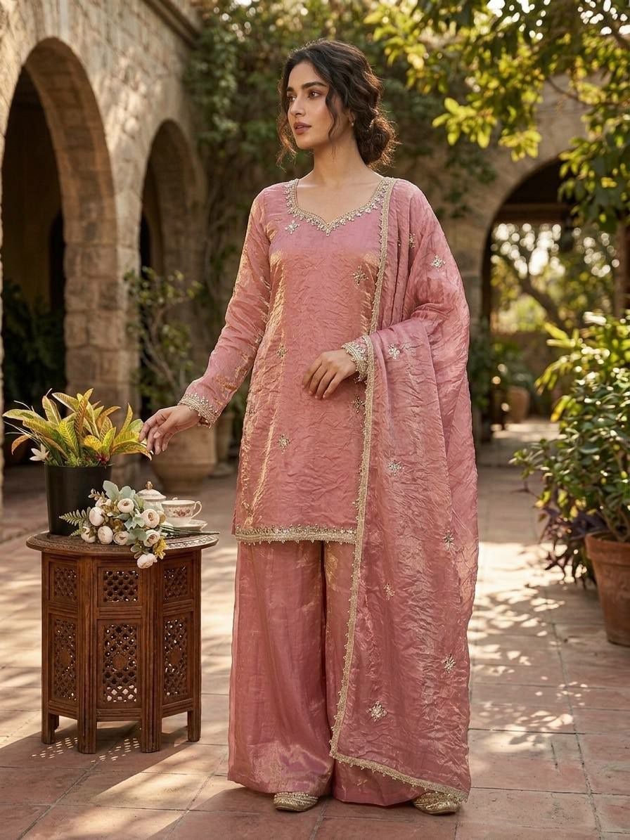 Fendy Silk suit set