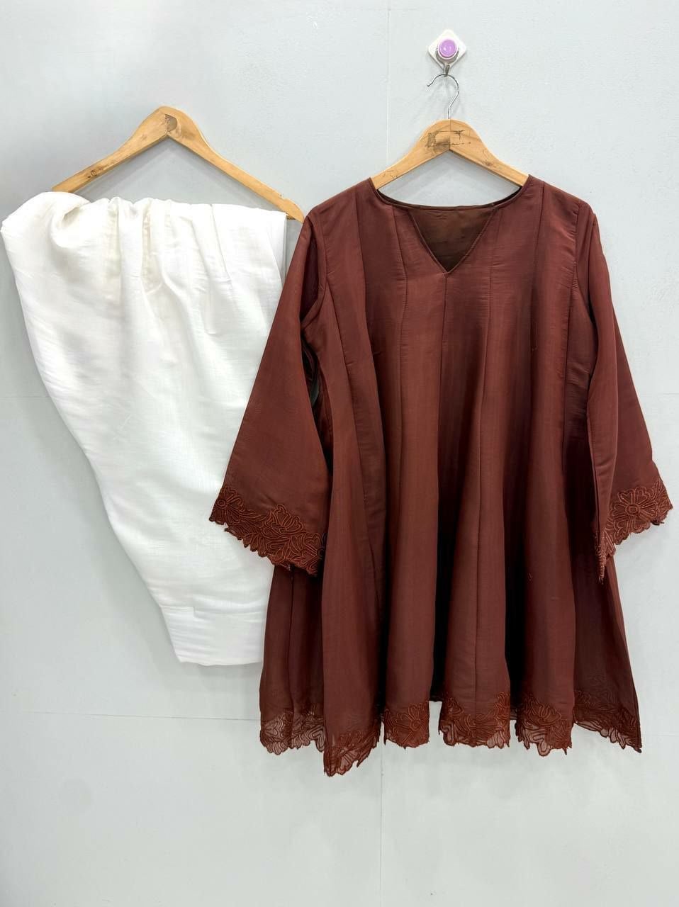 Heavy Mal Chanderi Suit set