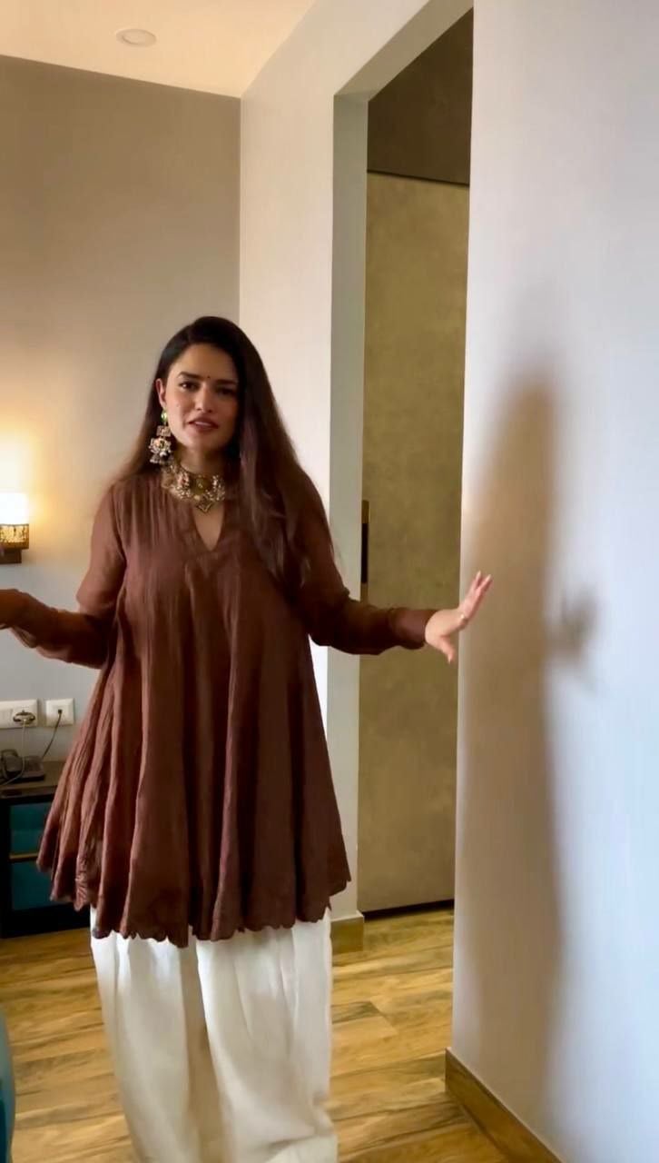 Heavy Mal Chanderi Suit set