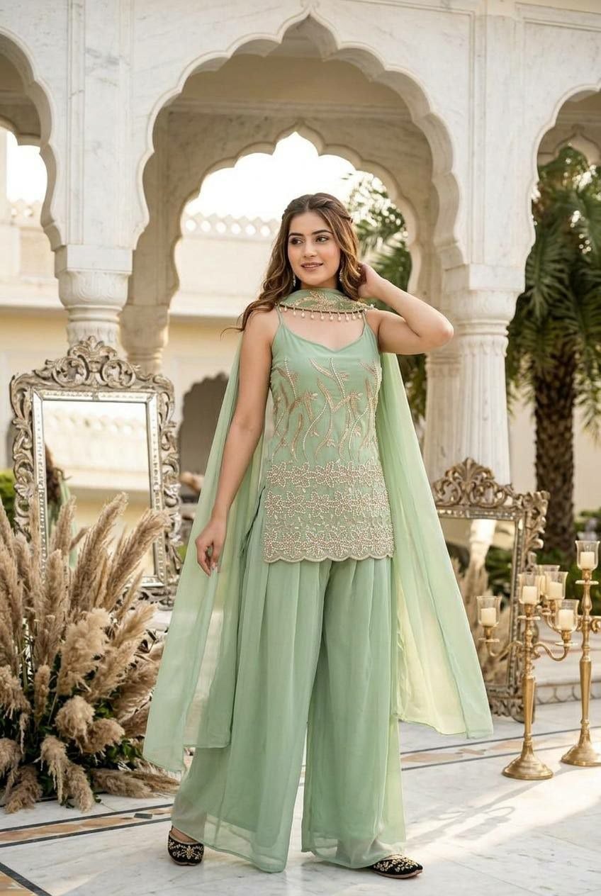 Heavy Faux Georgette Suit Set