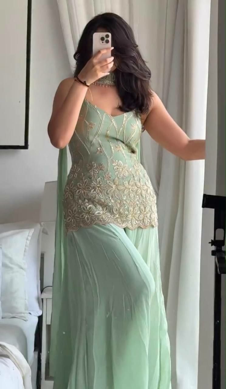 Heavy Faux Georgette Suit Set