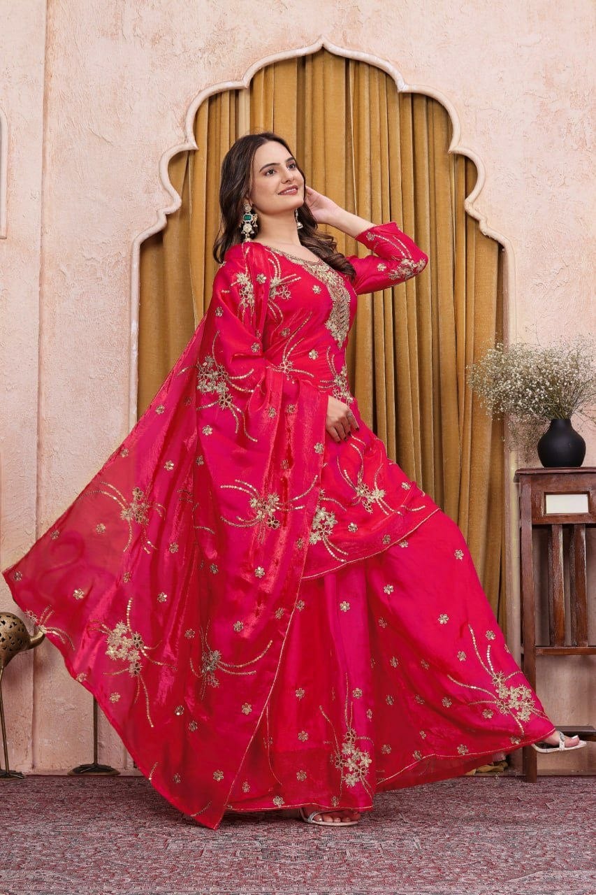 Premium Fendy Silk Suit Set