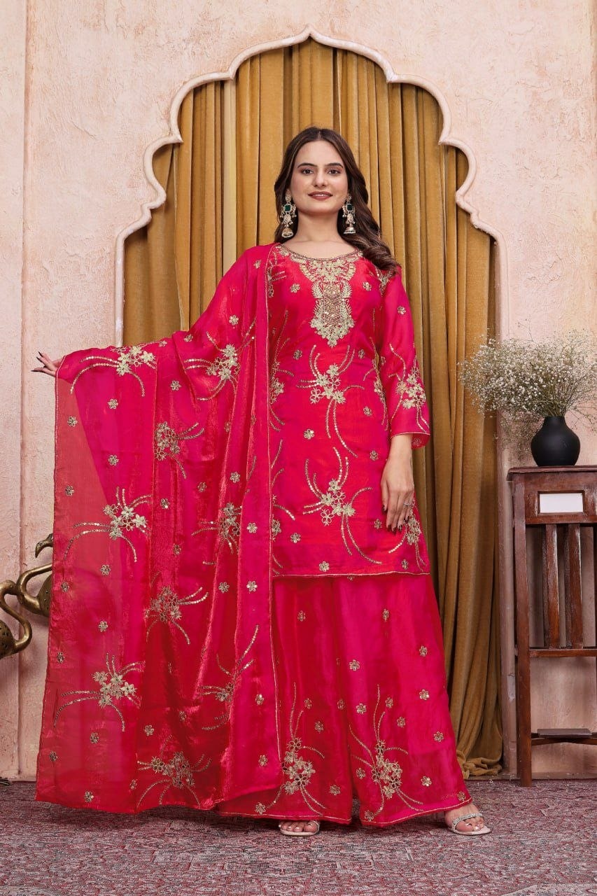Premium Fendy Silk Suit Set - view 1