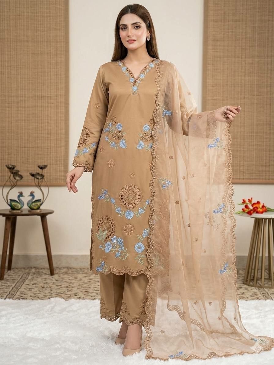 Heavy Roman Fabric Suit Set
