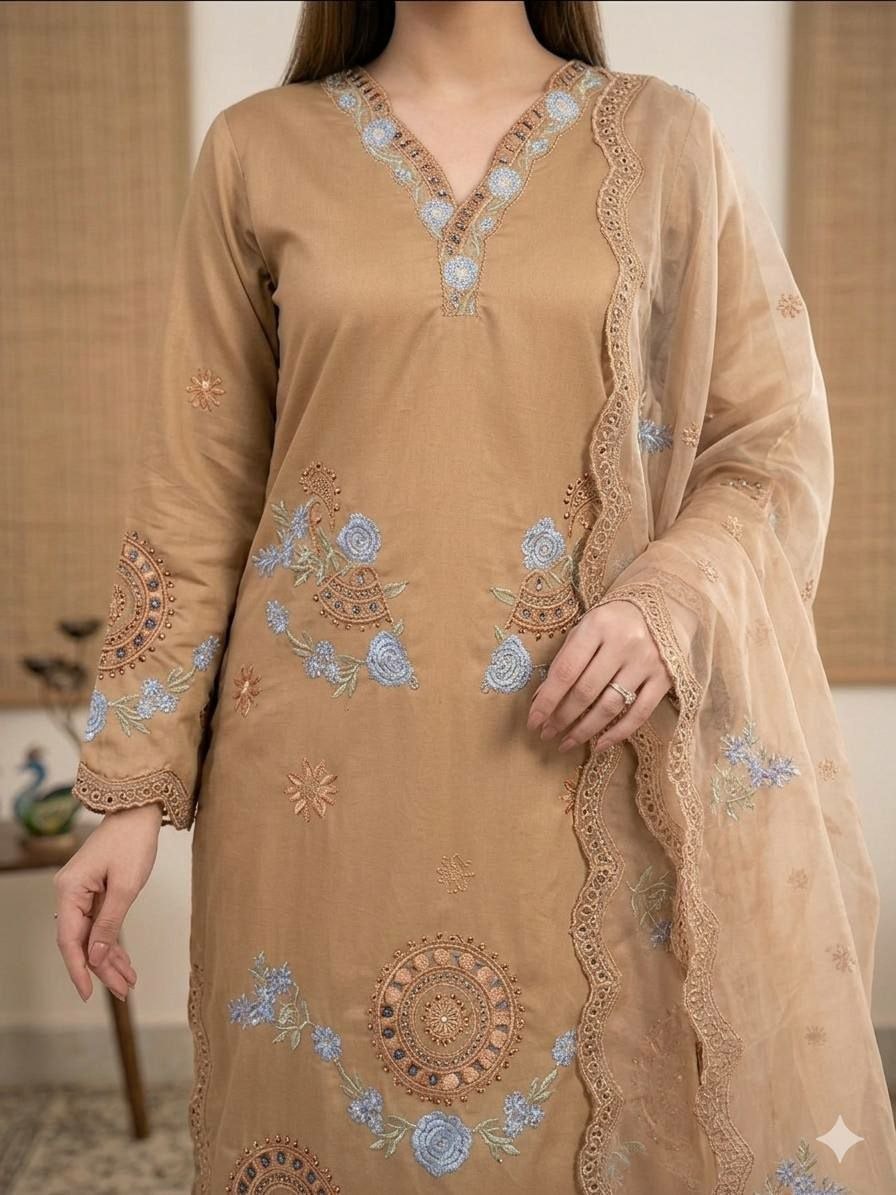 Heavy Roman Fabric Suit Set - view 4