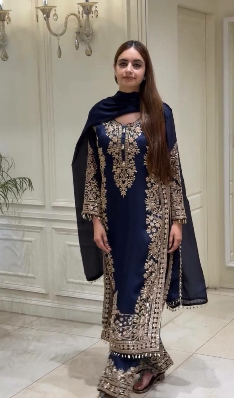Heavy Faux Georgette Suit Set