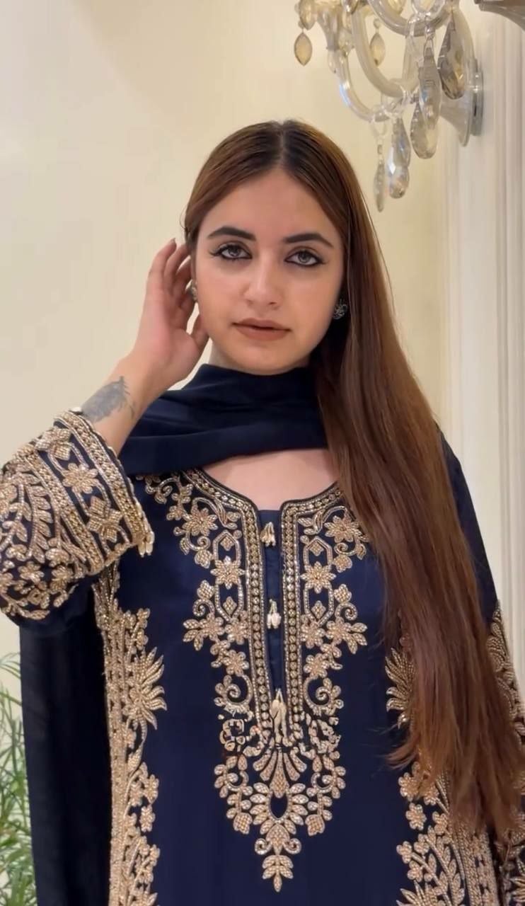 Heavy Faux Georgette Suit Set