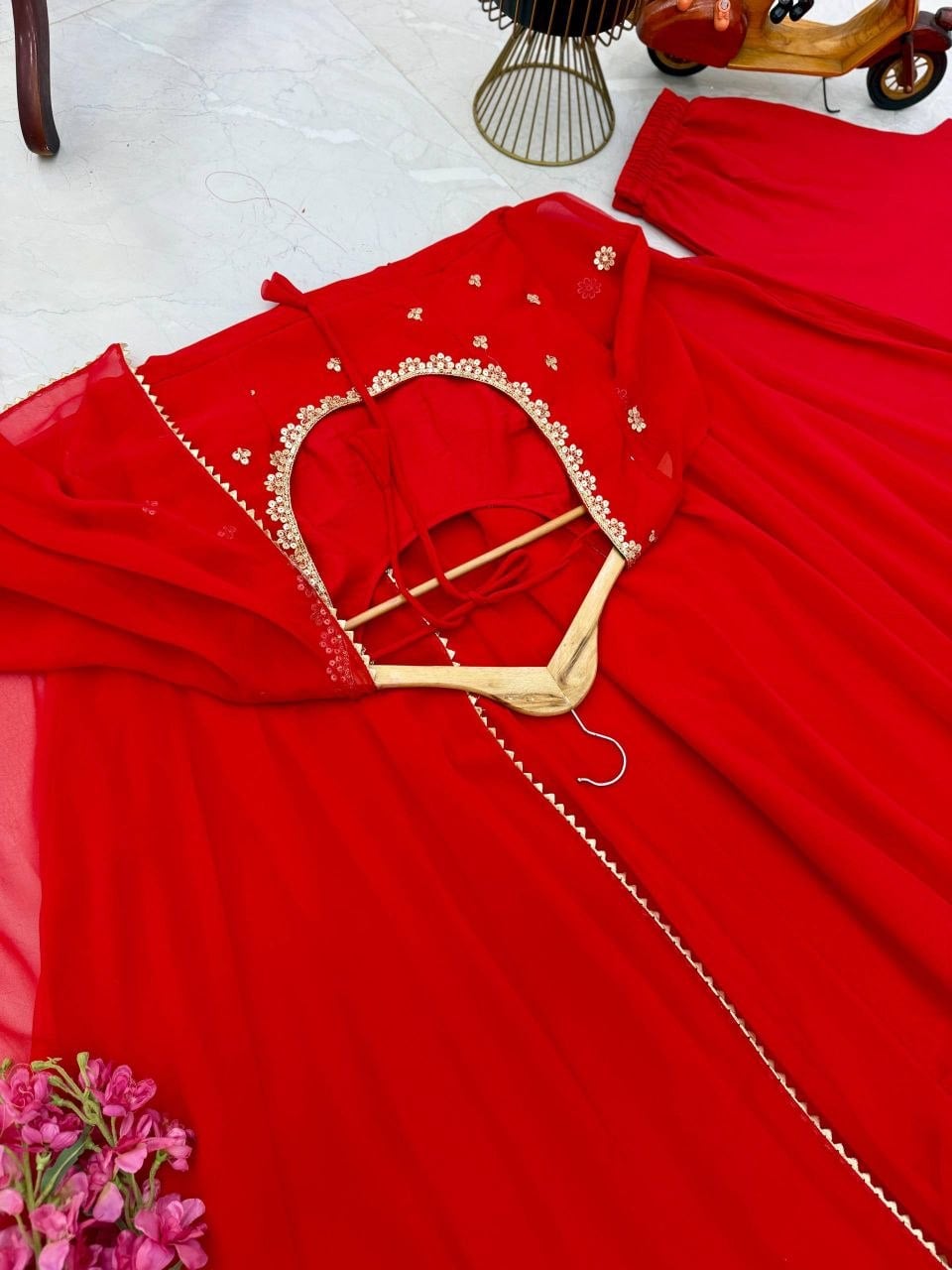 Heavy Faux Georgette Suit Set