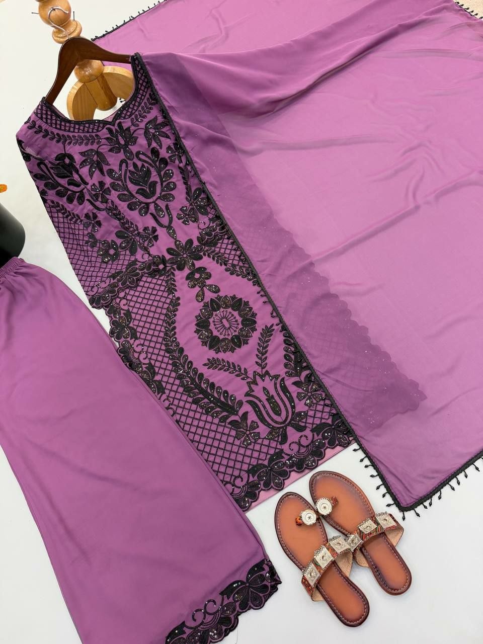 Heavy Faux Georgette Suit Set
