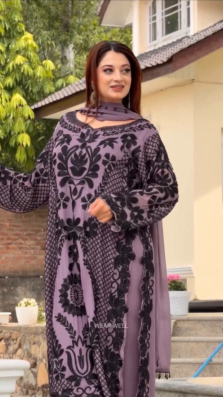 Heavy Faux Georgette Suit Set