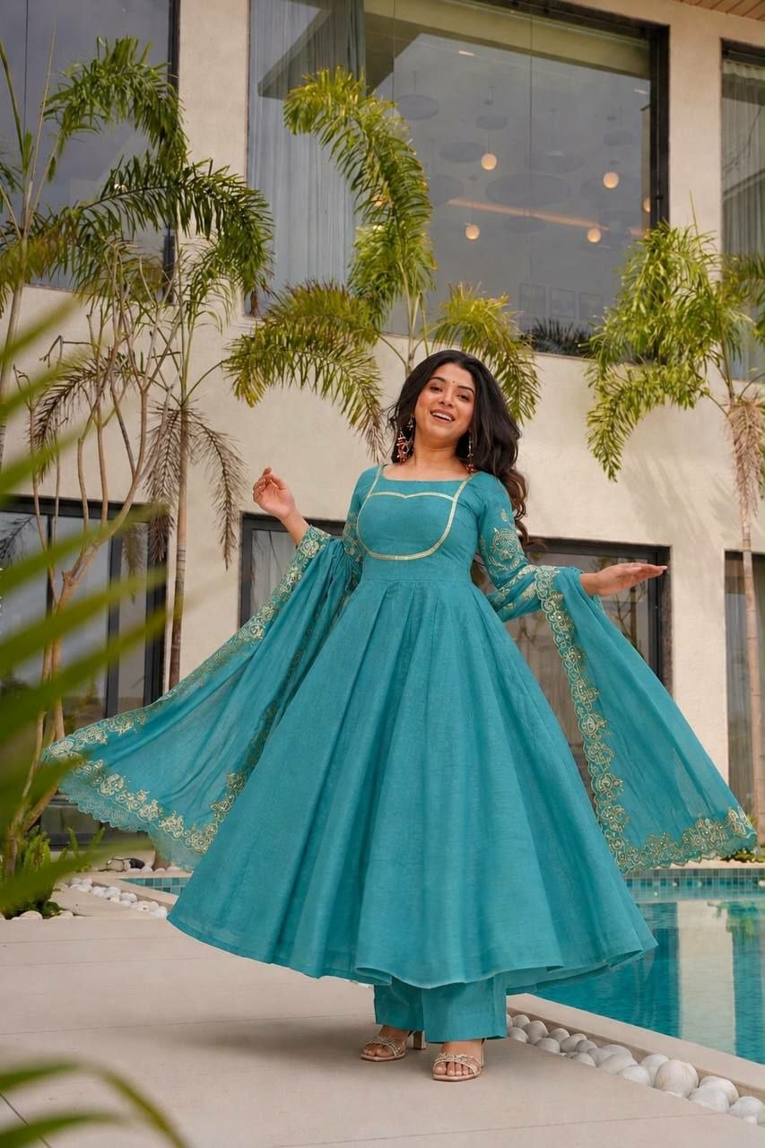 Heavy Crunchy Silk Suit Set