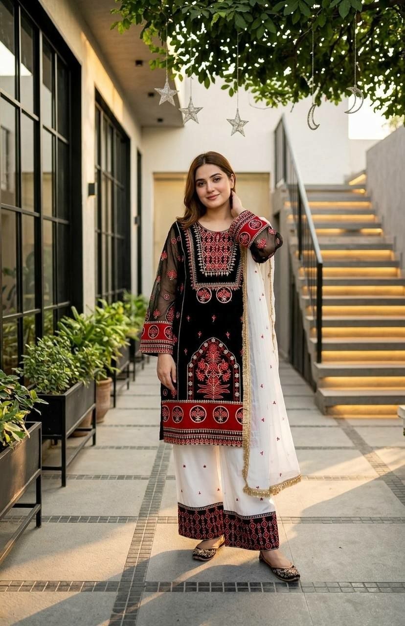 Heavy Natural Silk Suit Set - view 1