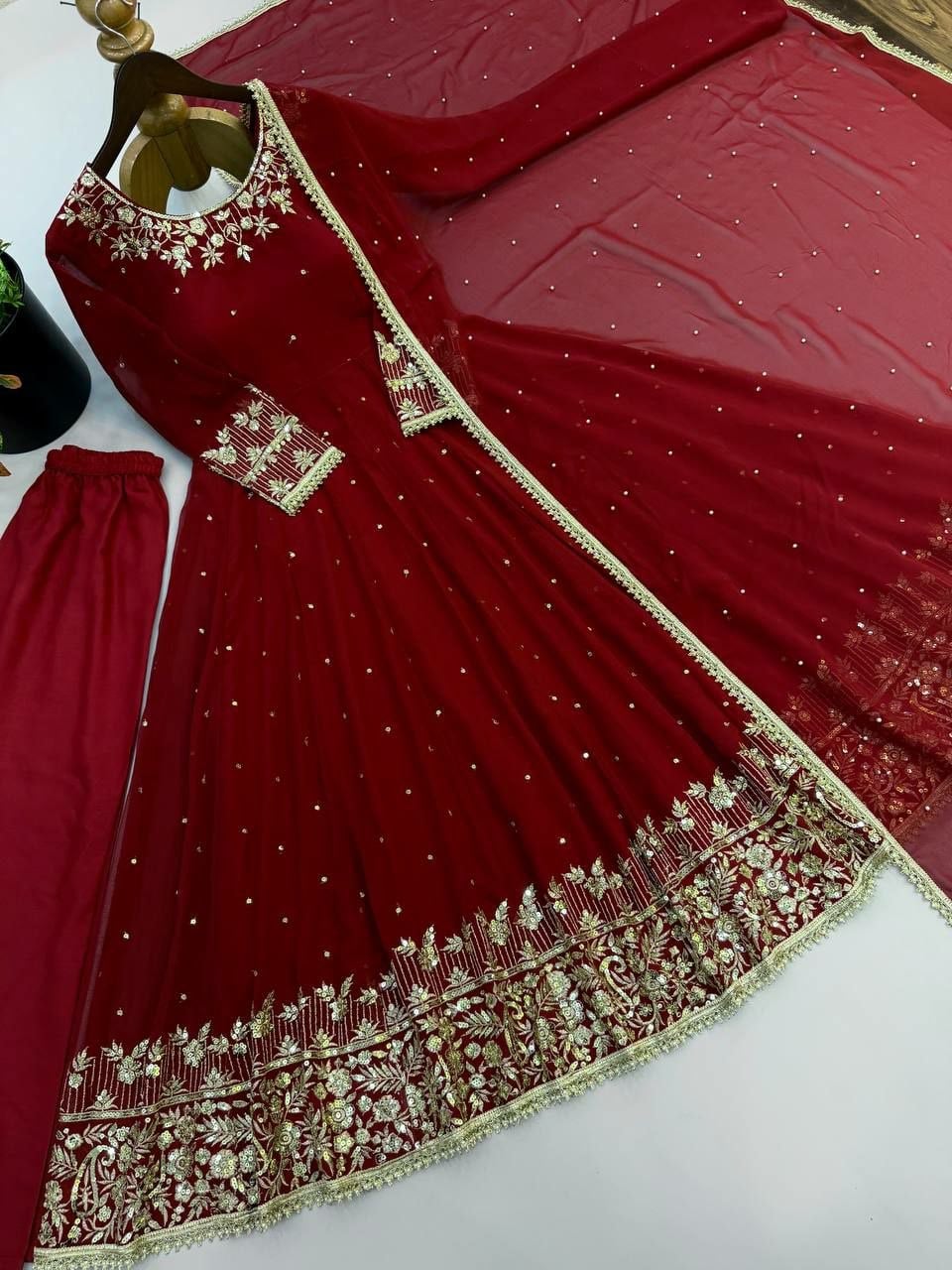 Heavy Faux Georgette Suit Set