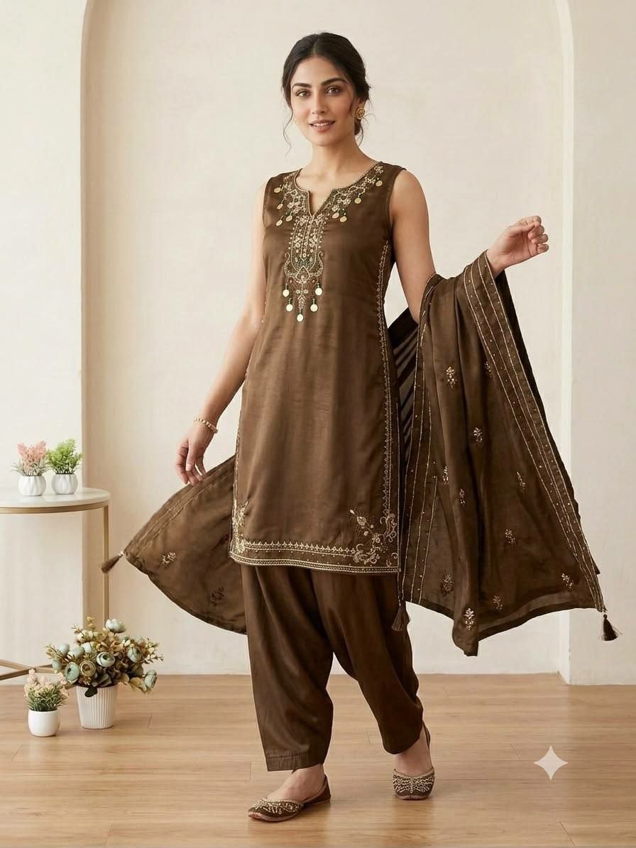 Premium Coss Moss Suit Set