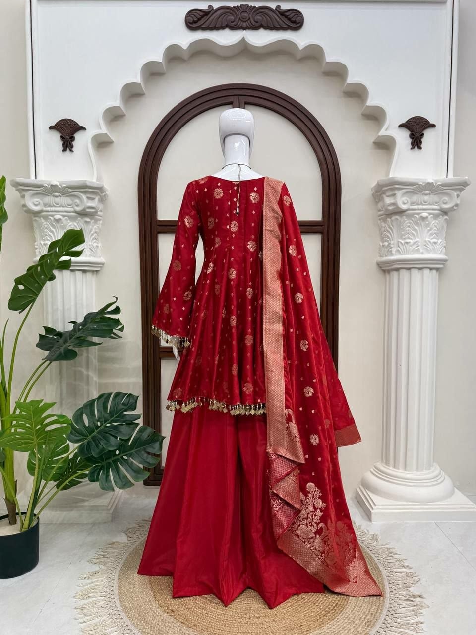 Premium Satin Silk Suit Set