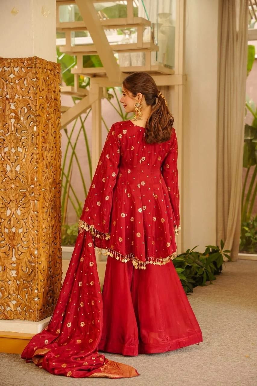 Premium Satin Silk Suit Set
