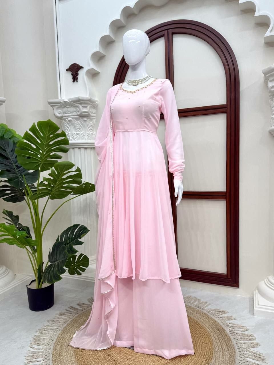 Premium Faux Georgette Suit set