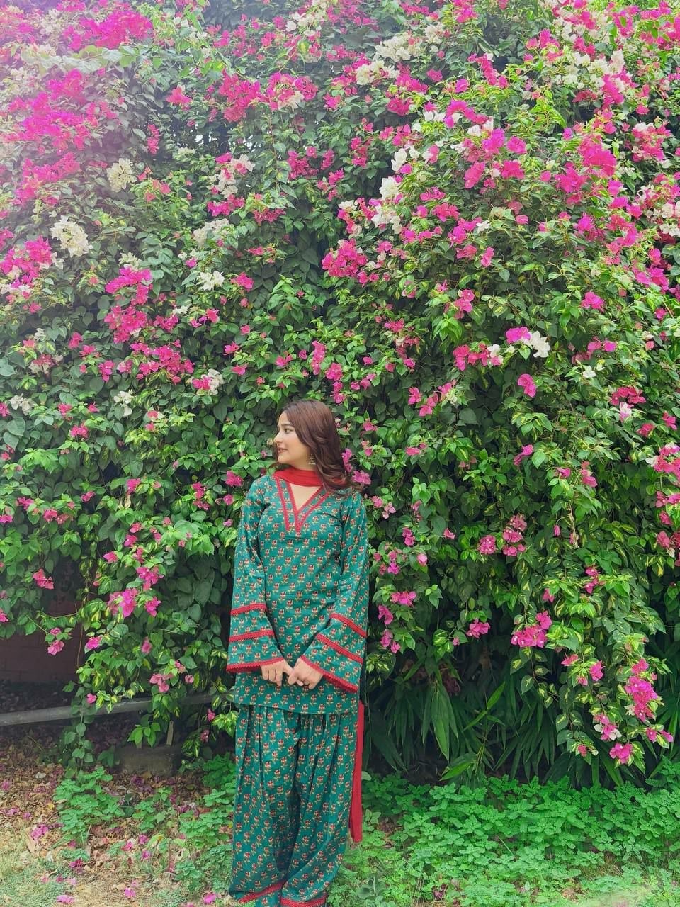 Heavy Pure Natural Crepe Suit Set