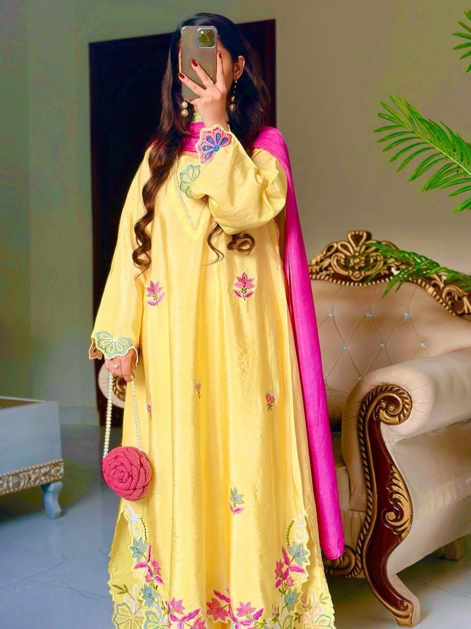 Pure Heavy HO Silk Salwar Suit Set