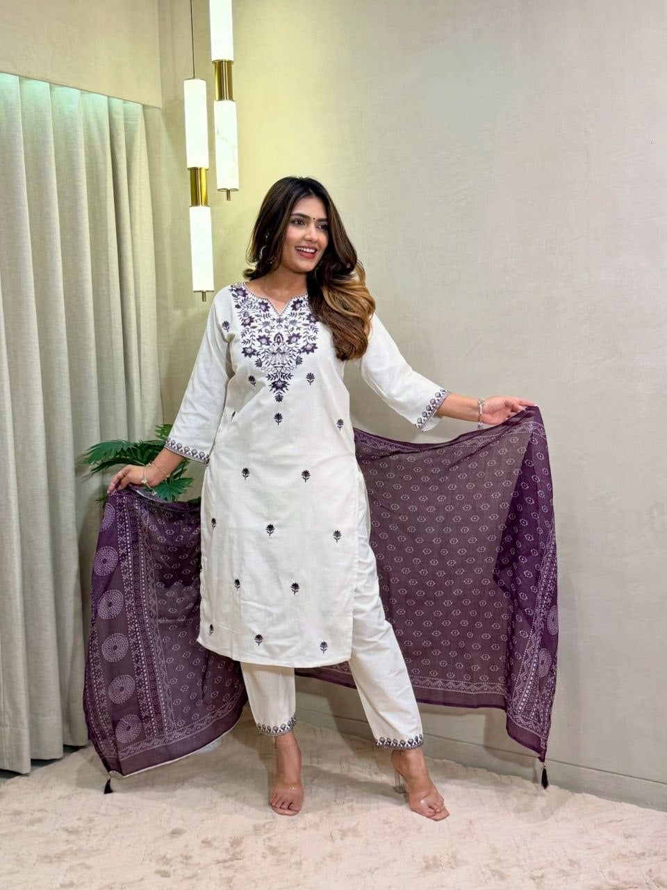 Premium Khadi Cotton Kurta set