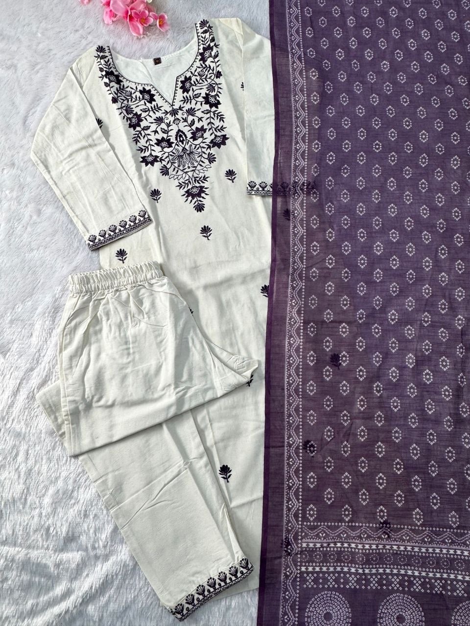 Premium Khadi Cotton Kurta set
