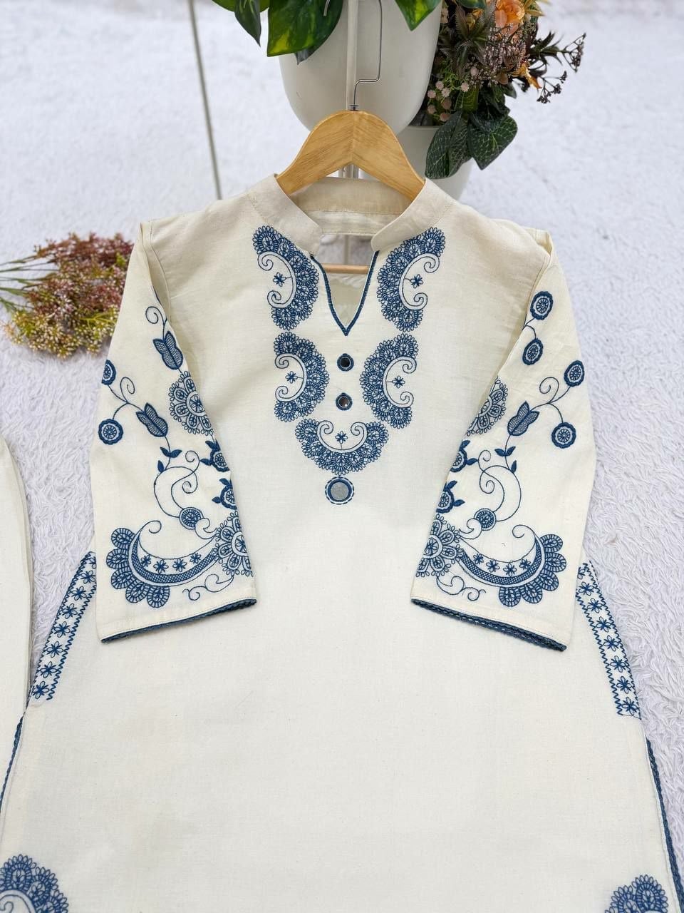 Premium Cora Cotton Kurta Set