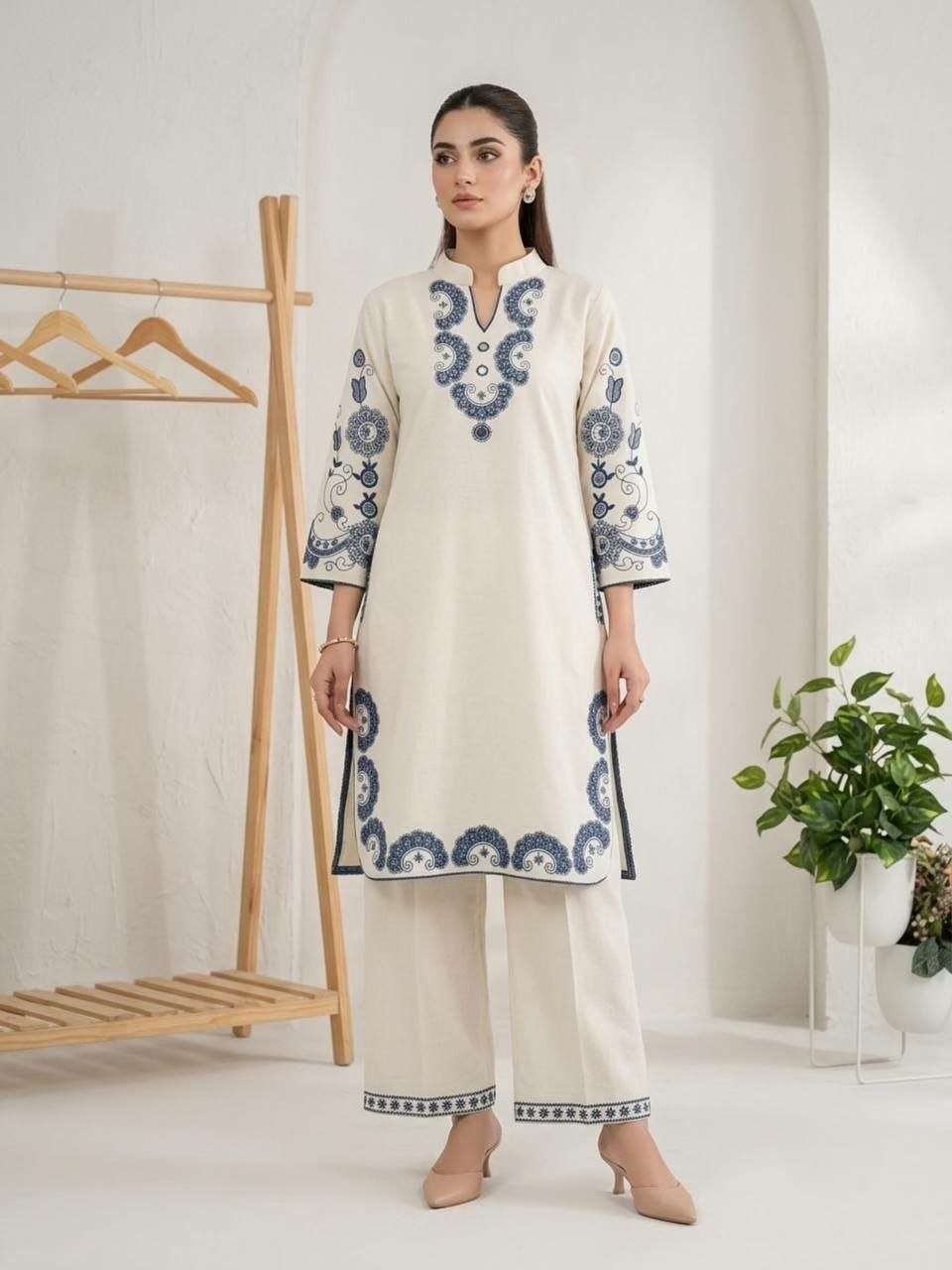 Premium Cora Cotton Kurta Set - view 1