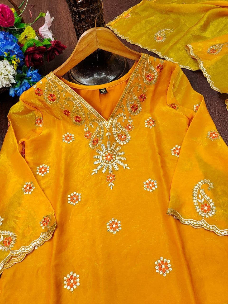 Fendy Silk Salwar Suit Set