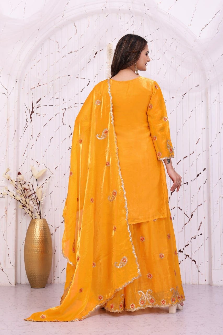 Fendy Silk Salwar Suit Set