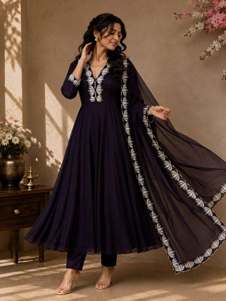 Premium Pure Georgette Suit Set