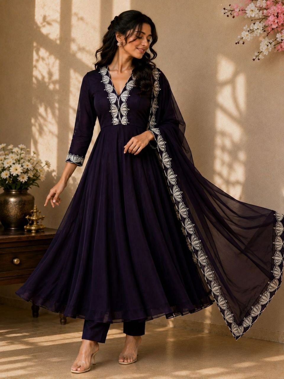 Premium Pure Georgette Suit Set - view 5
