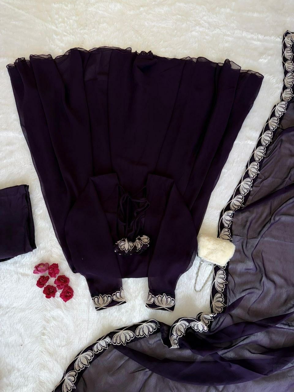 Premium Pure Georgette Suit Set - view 4