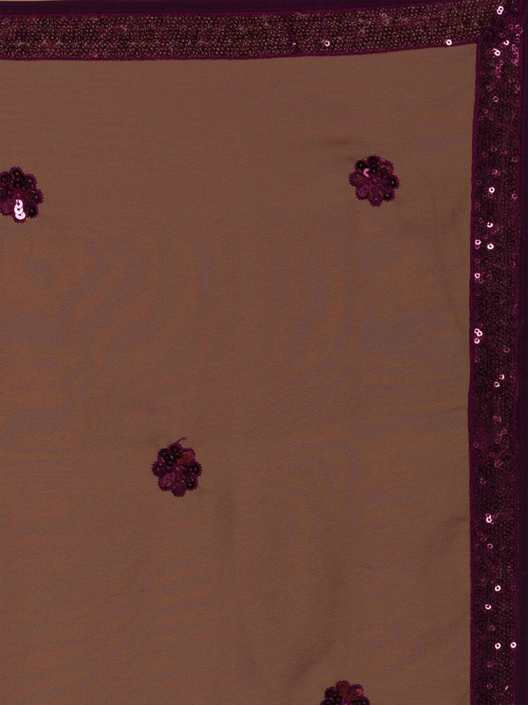 This outfit is a Black Georgette lehenga - Purple
