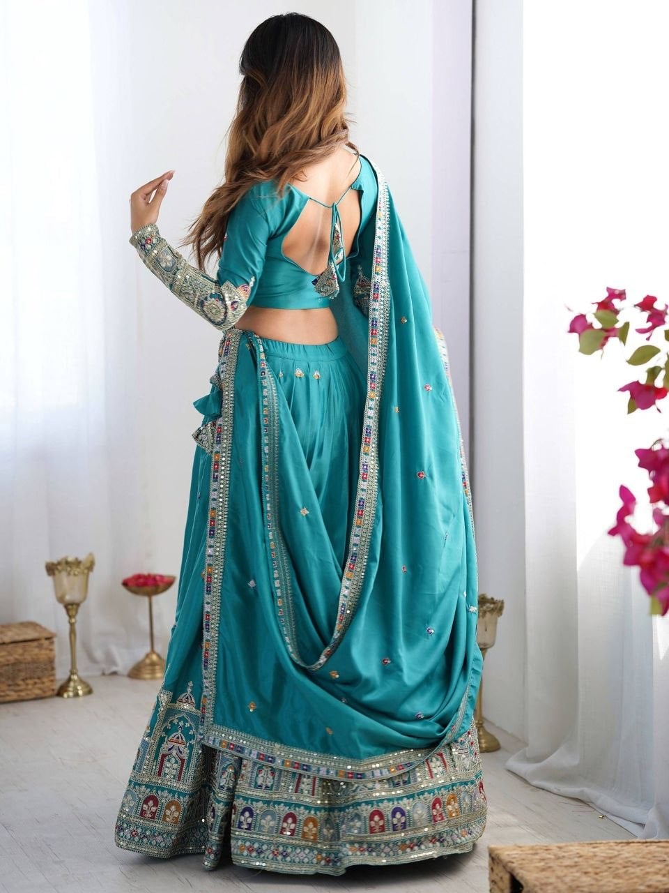 Festive & Bridal Semi-Stitched Lehenga Set