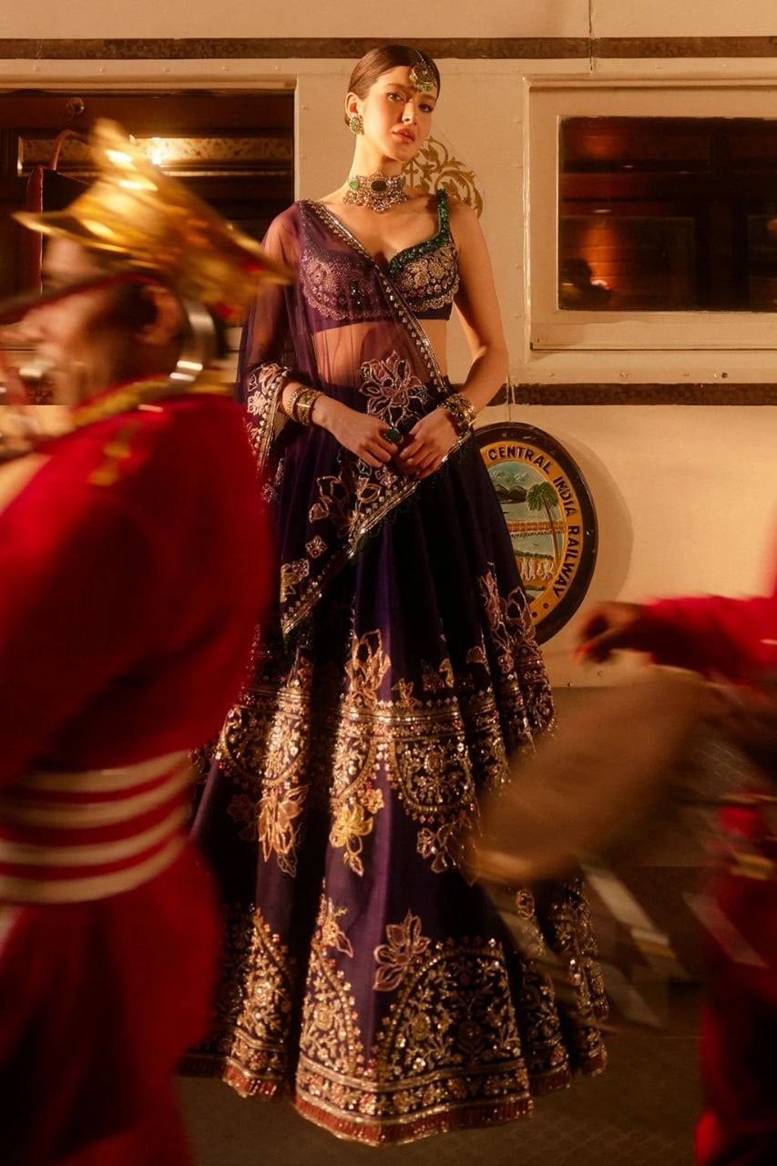 Kasturi silk Lahenga Choli Set